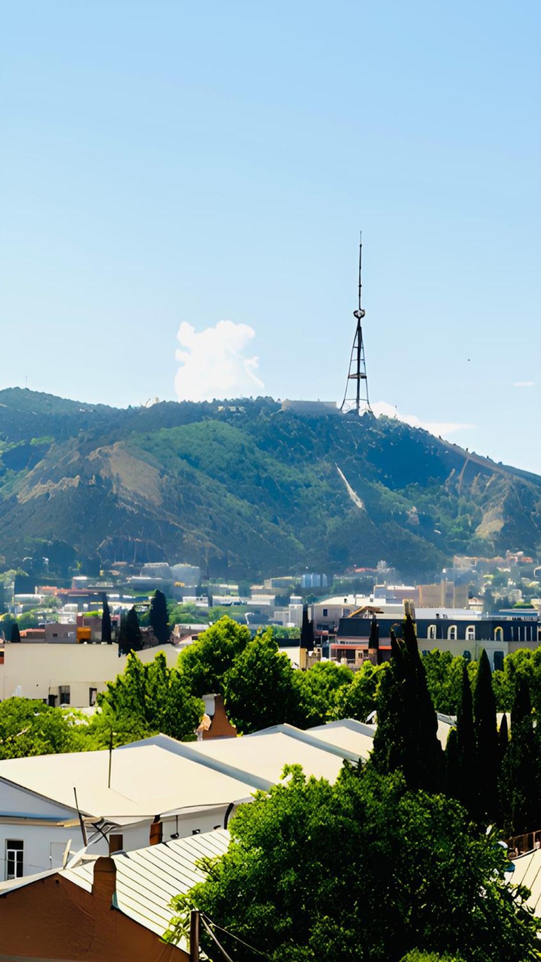 - Amazing View Apartment In Tbilisi - Bagian luar foto